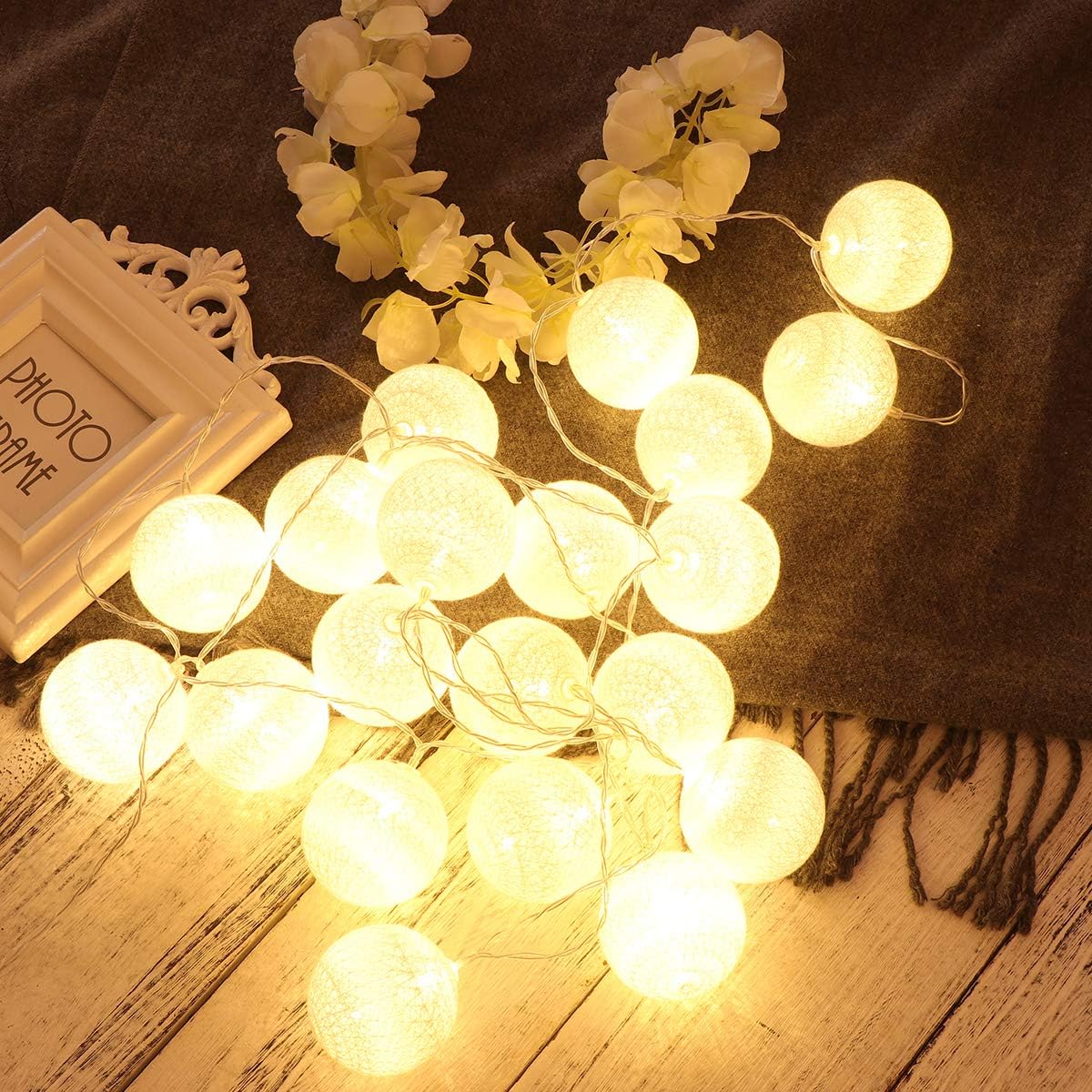 • شريط كرات اضواء رمضان