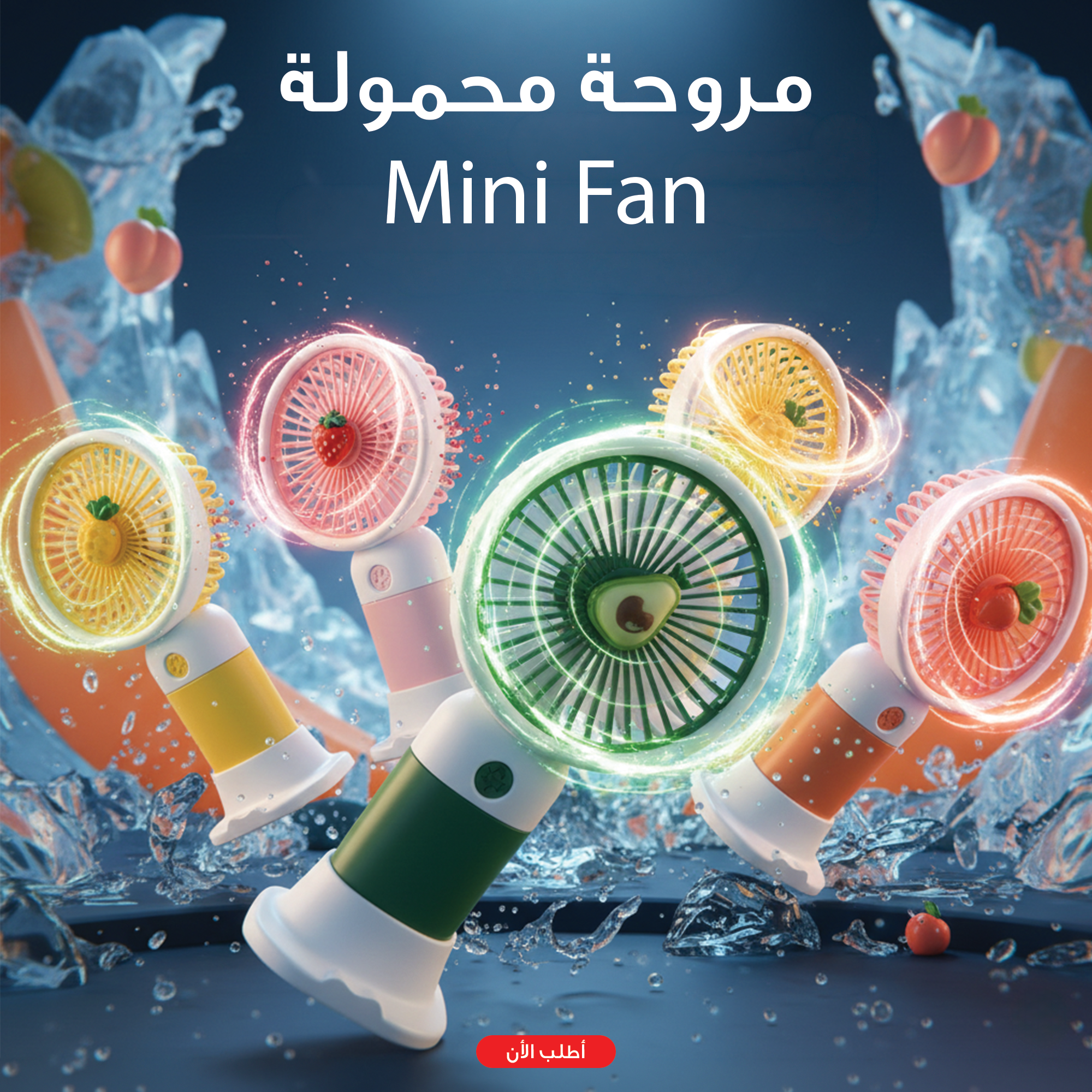 • مروحة محمولة Mini Fan