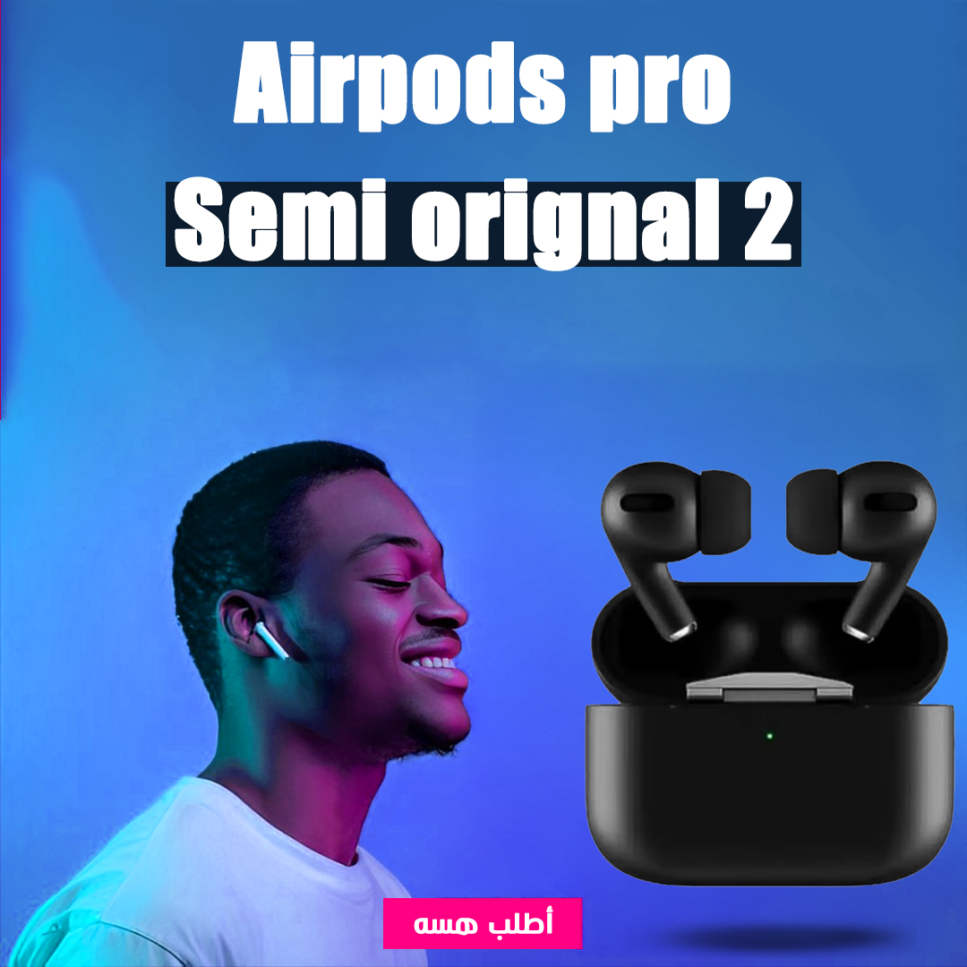 Airpods pro sim original Black