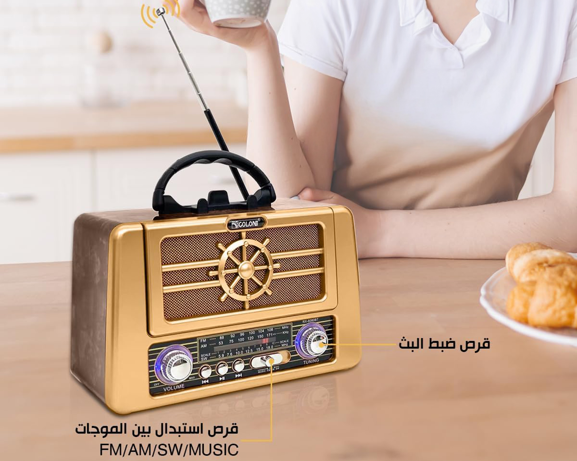 راديو جولون RX-808